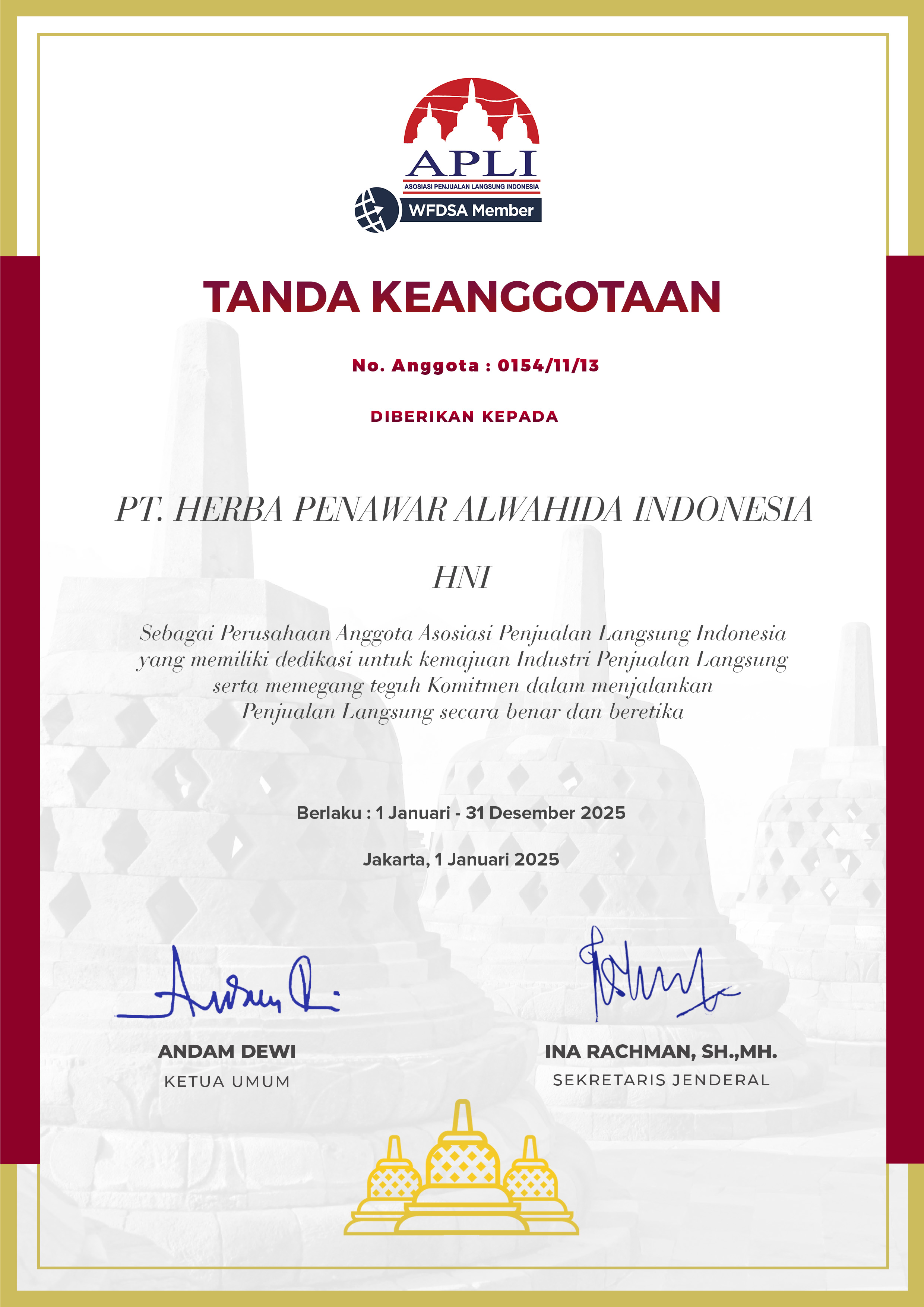 PT. HERBA PENAWAR ALWAHIDA INDONESIA